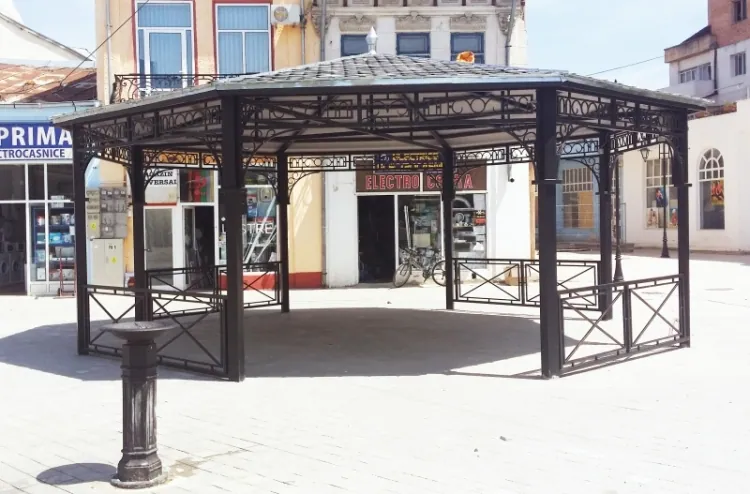 Bazin-iaz de grădină prefabricat, model Cortina Nuovo