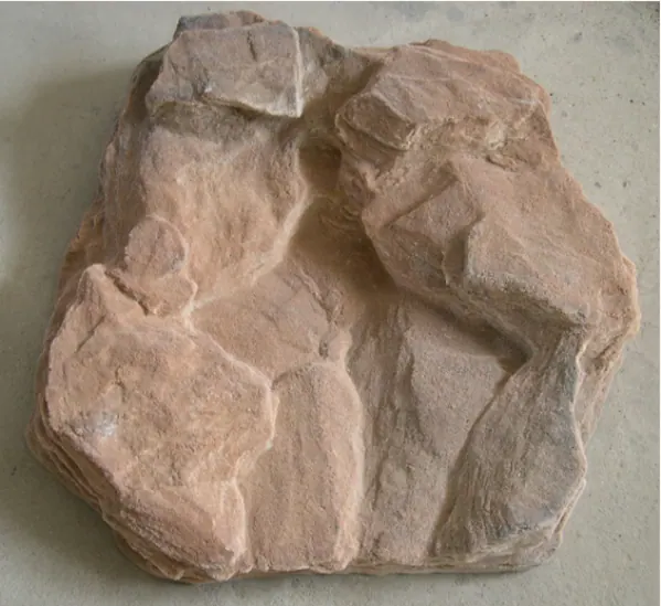 Parau decorativ din piatra naturala Kibo – Element simplu
