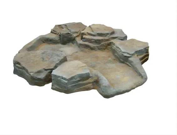Parau decorativ pentru gradini si cascade Messner Element 45° Dreapta