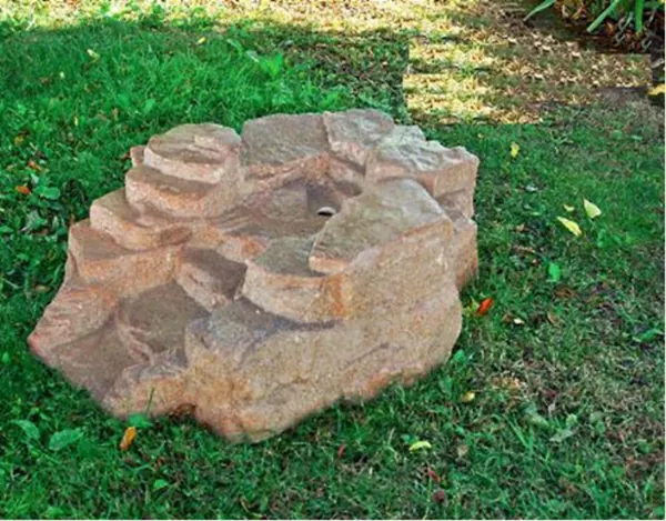 Parau decorativ pentru gradini, cascade, lacuri Messner Piatra cu izvor